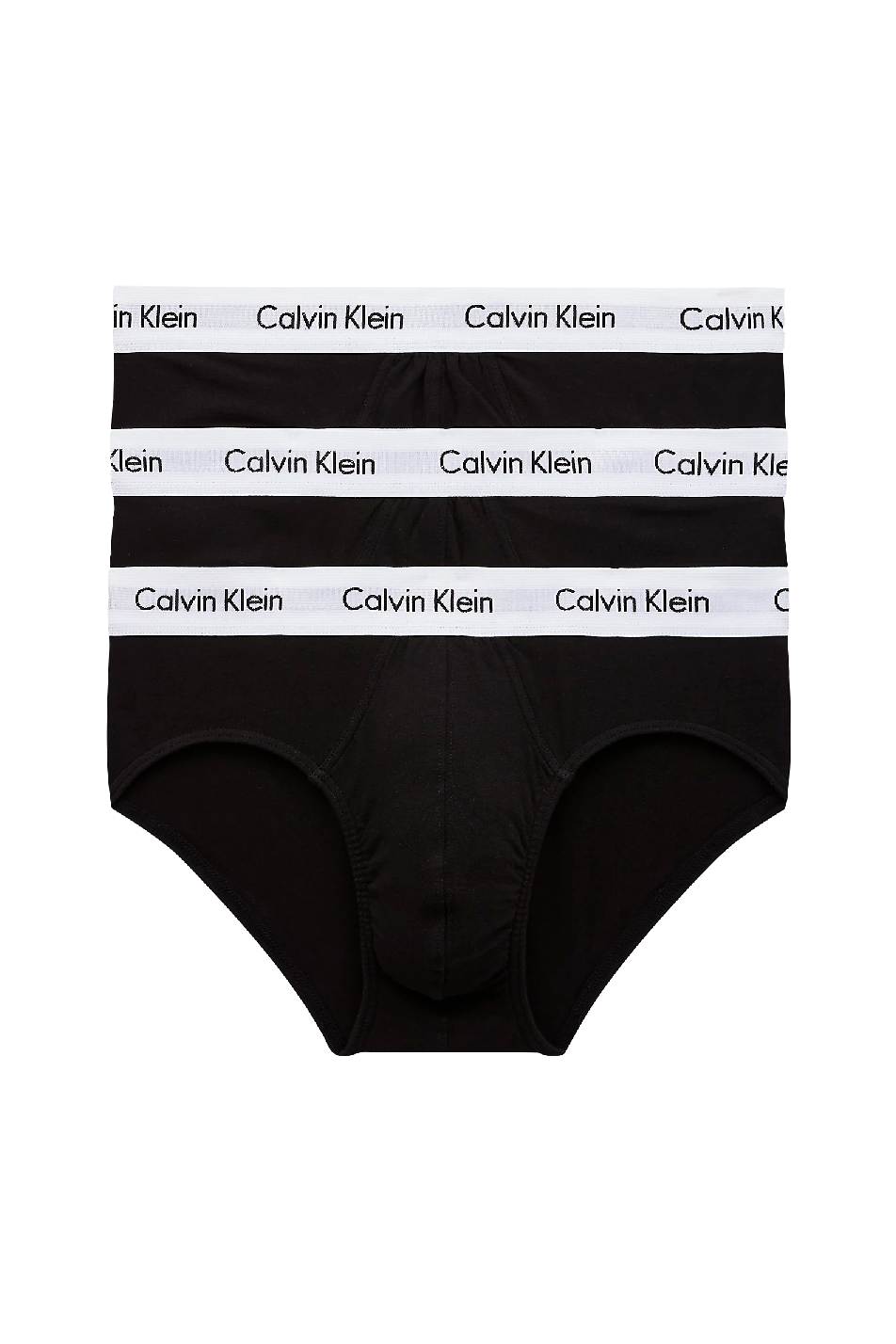 Calvin Klein 3 Pack Men's Cotton Stretch Hip Briefs