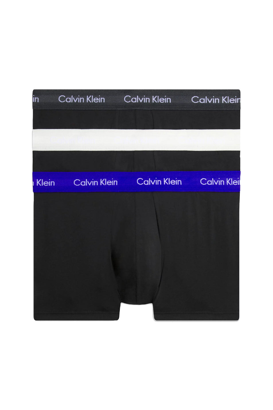 Calvin Klein 3 Pack Men's Cotton Stretch Low Rise Trunk