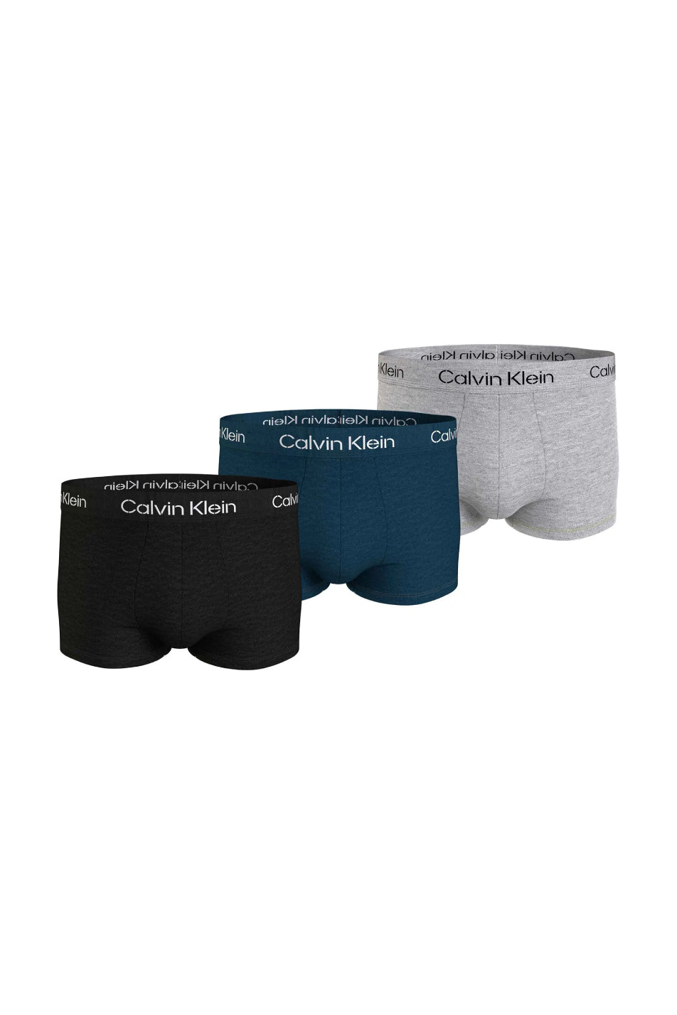 Calvin Klein 3 Pack Men's Recycled Cotton Stretch Trunk