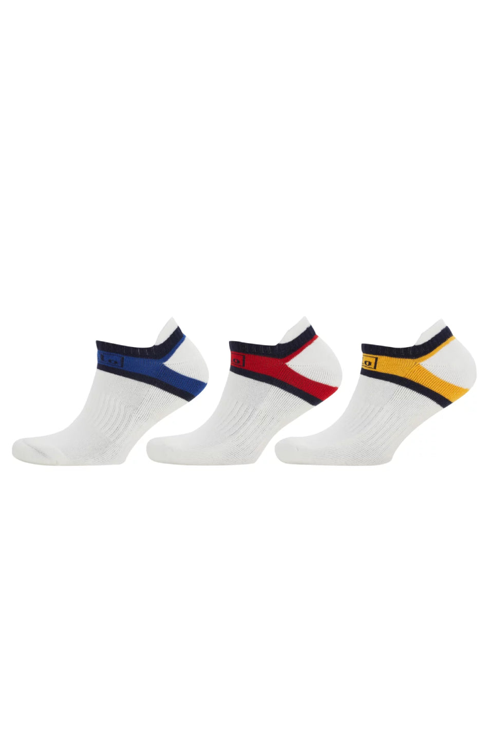 Ralph Lauren 3 Pack Men's Classic Stripe Sock