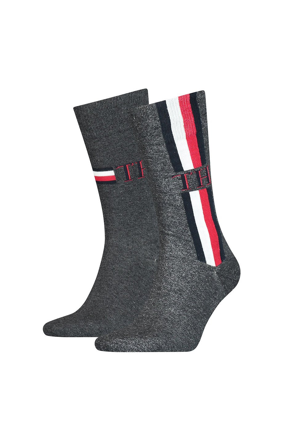 Tommy Hilfiger 2 Pack Men's Iconic Stripe Socks