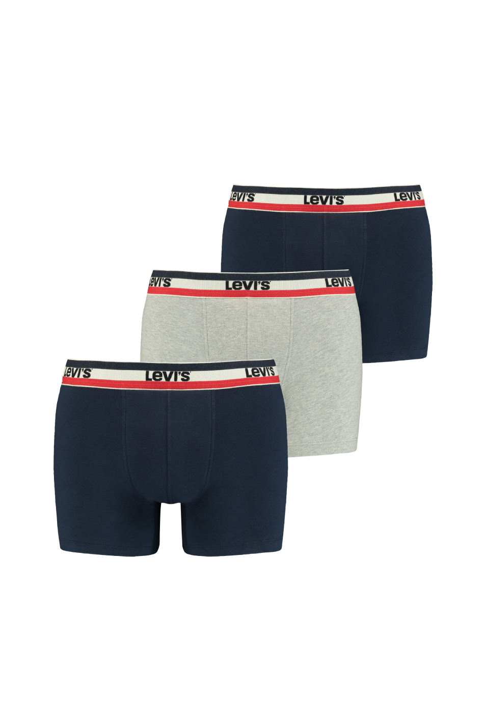 Levi's Men's 3 Pack Sportswear Logo Boxer Brief
