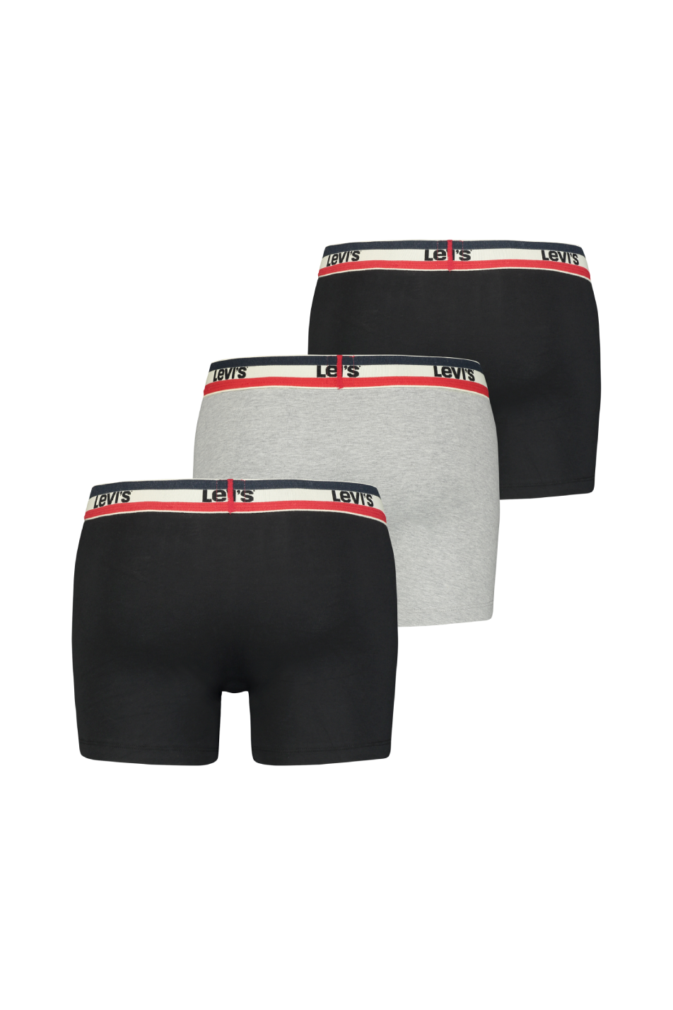 Levi's Men's 3 Pack Sportswear Logo Boxer Brief