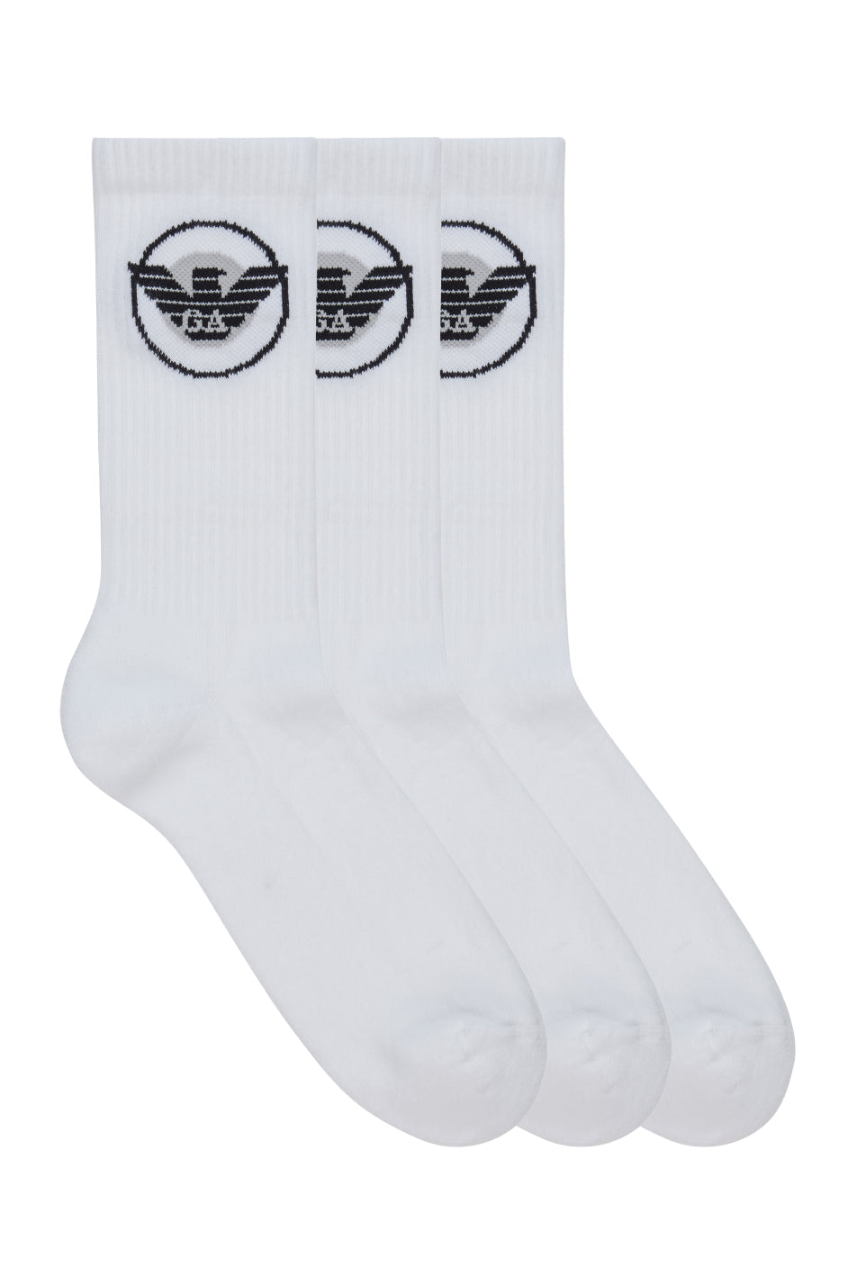 Emporio Armani Men's 3 Pack Knit Sock