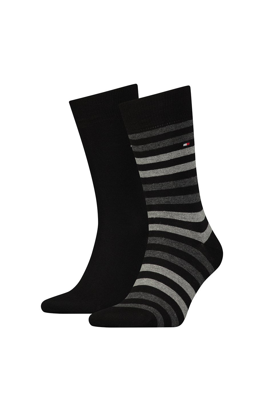 Tommy Hilfiger 2 Pack Duo Men's Stripe Socks