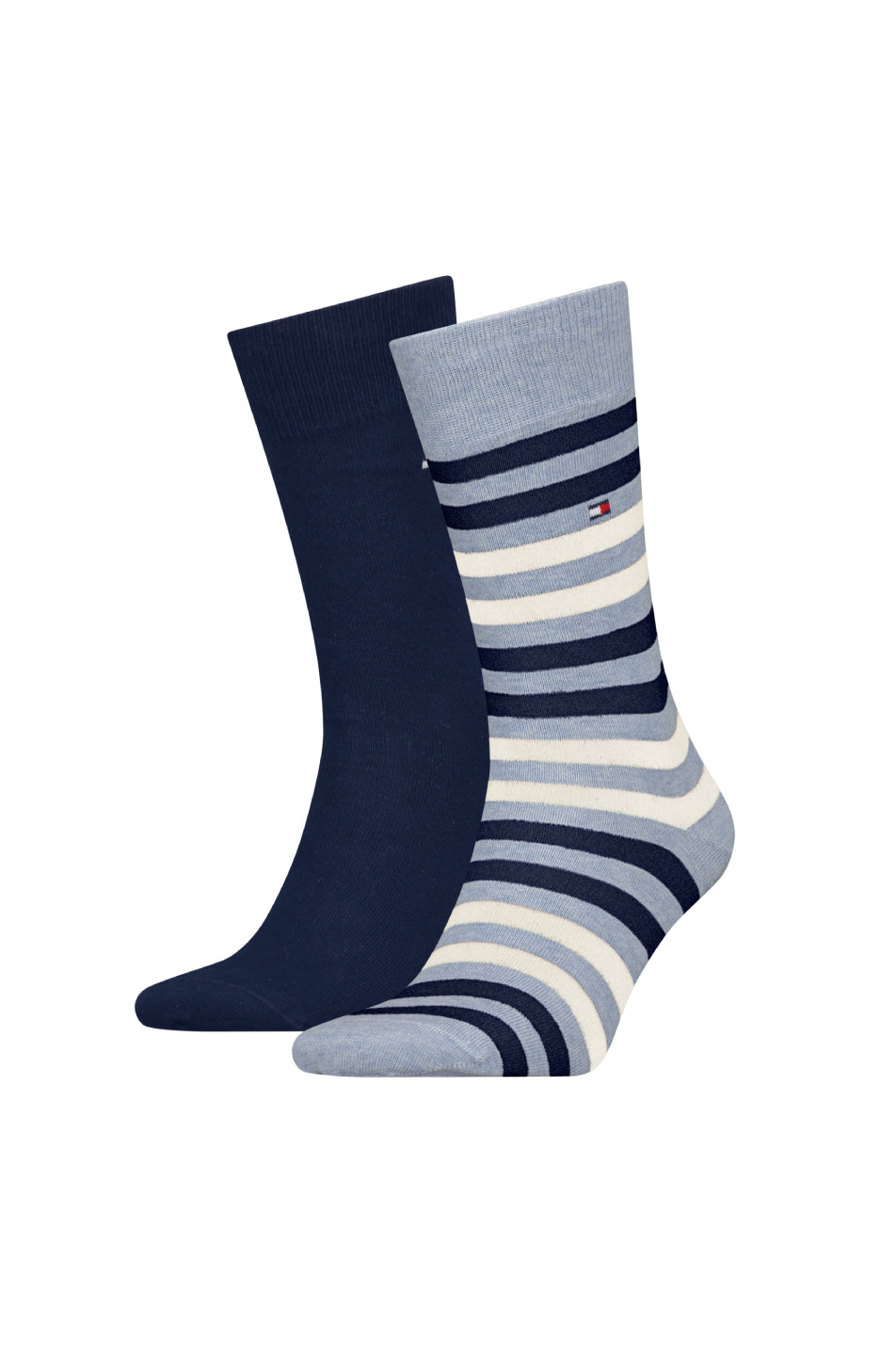 Tommy Hilfiger 2 Pack Men's Duo Stripe Sock