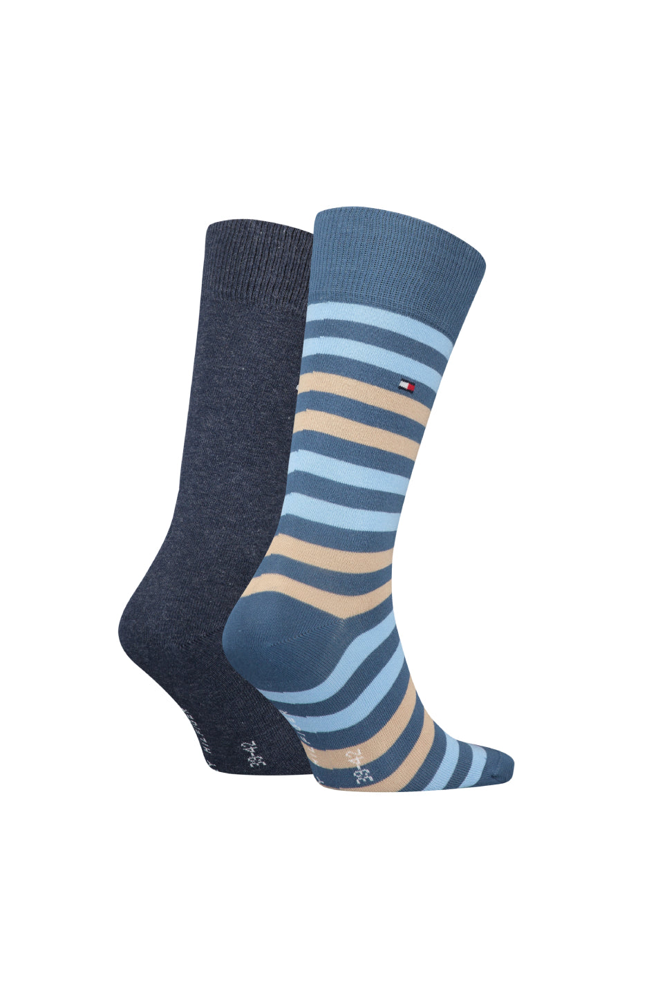 Tommy Hilfiger 2 Pack Men's Duo Stripe Sock