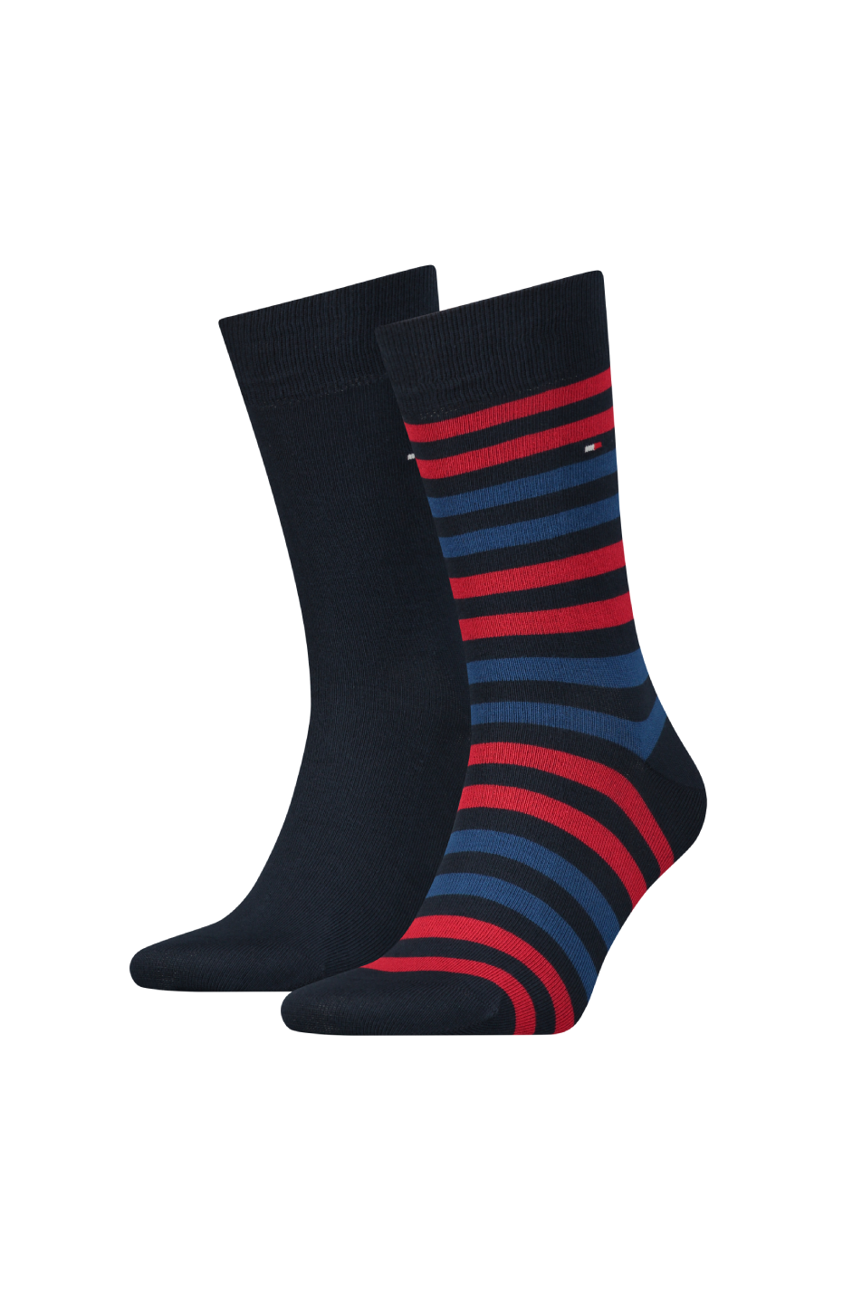Tommy Hilfiger 2 Pack Duo Men's Stripe Sock