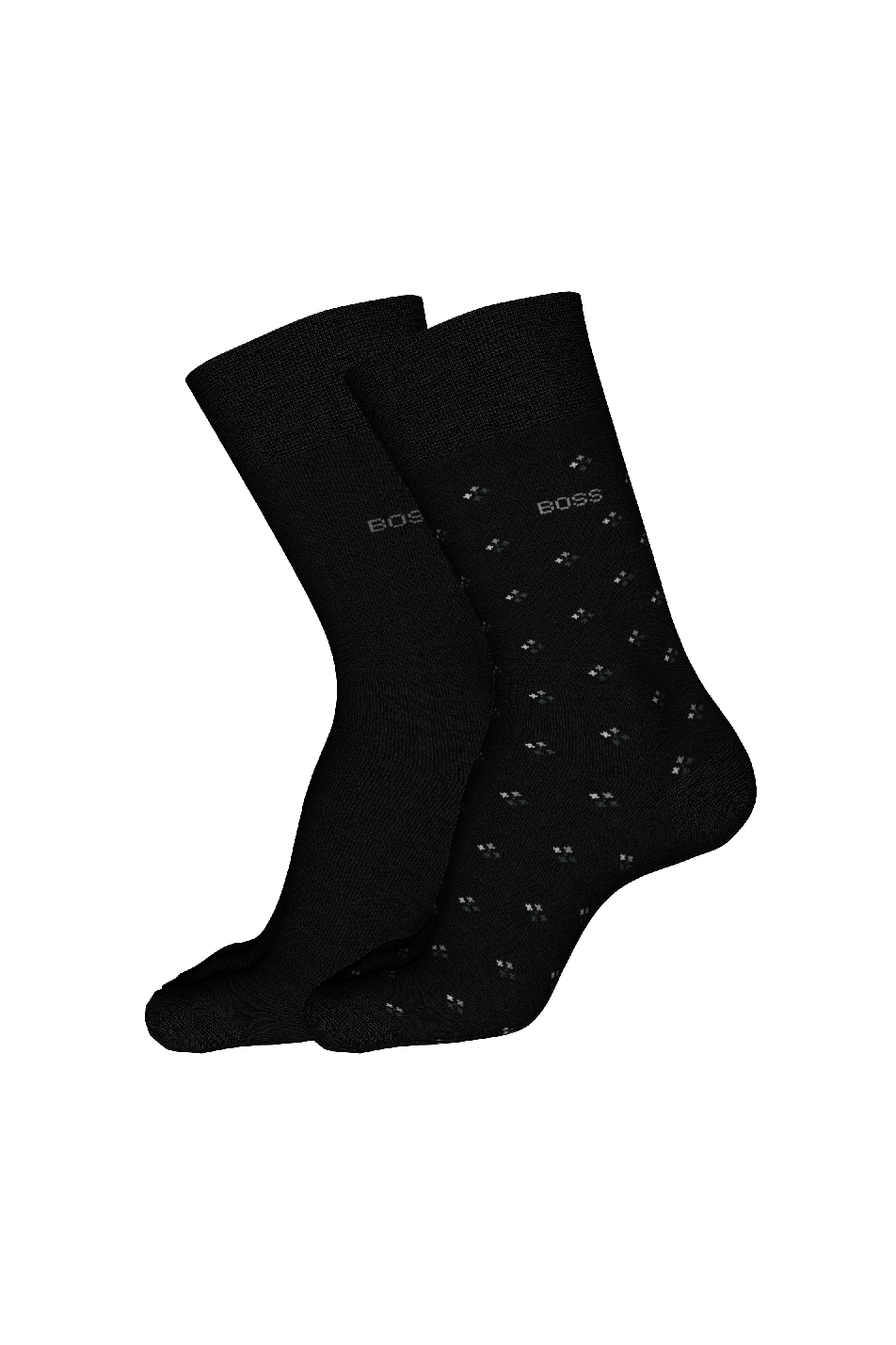 Boss Men's Patterned Sock 2 Pack — Pants & Socks