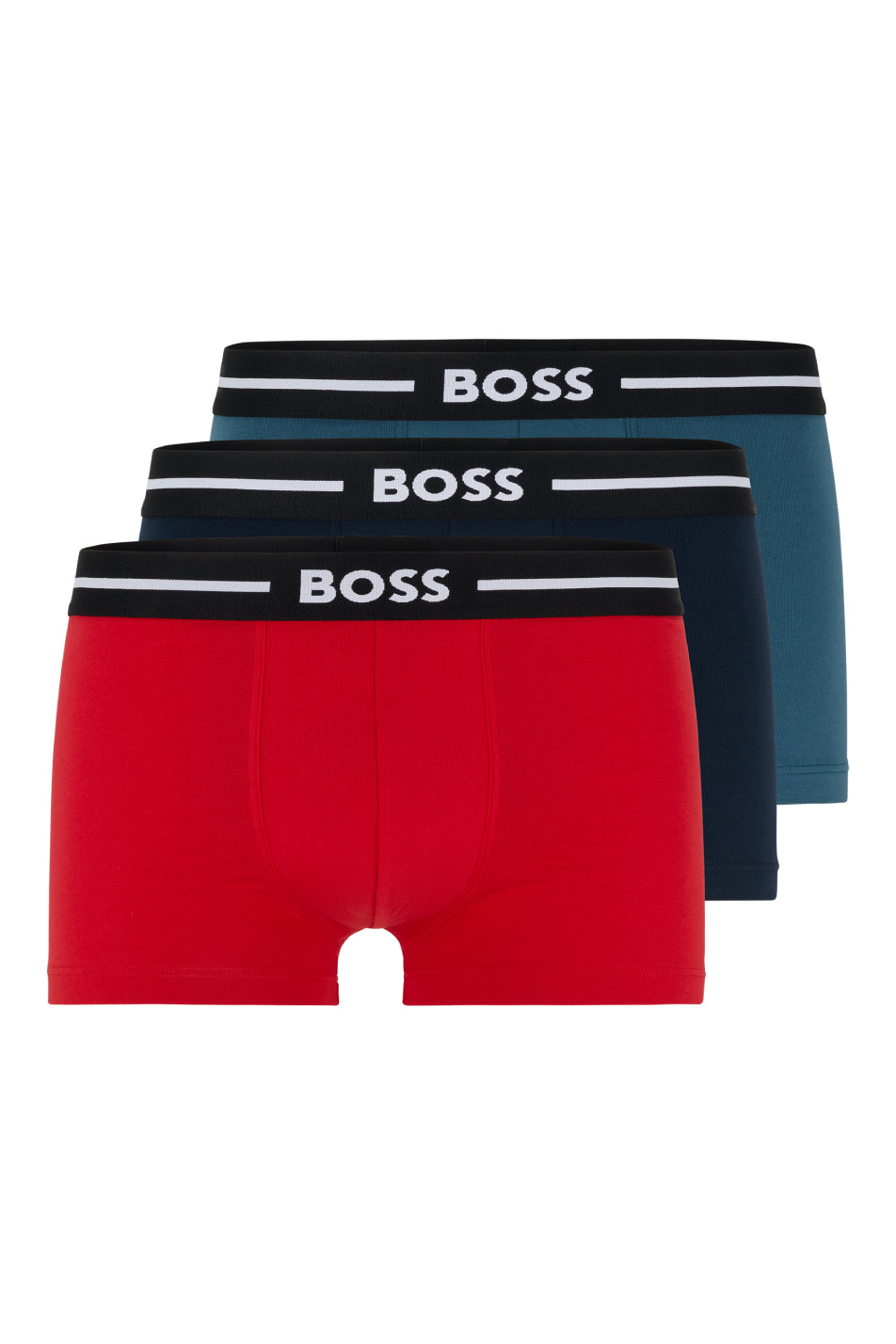 Boss 3 Pack Men's Bold Trunk