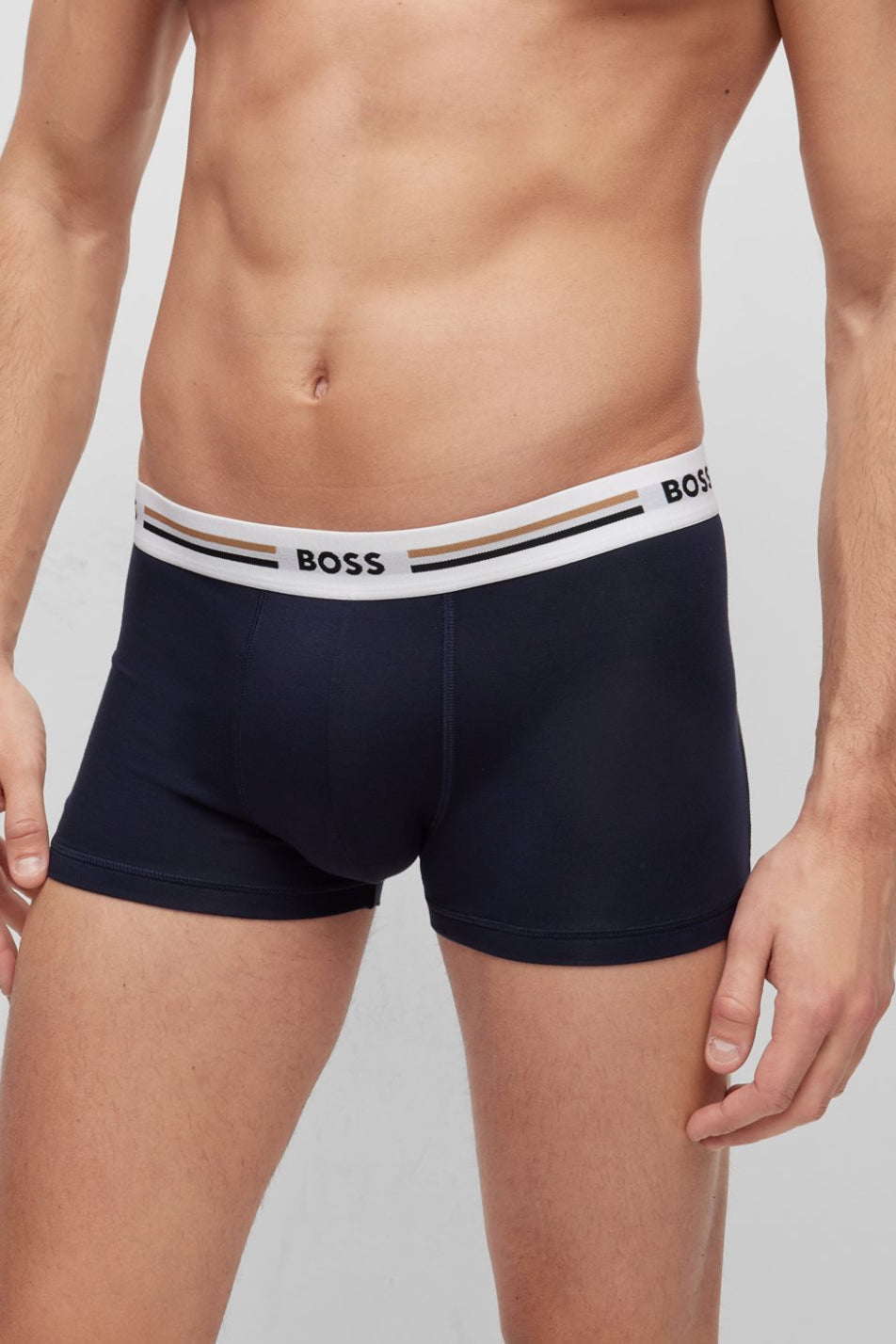 BOSS 3 Pack Men's Viscose Revive Trunk