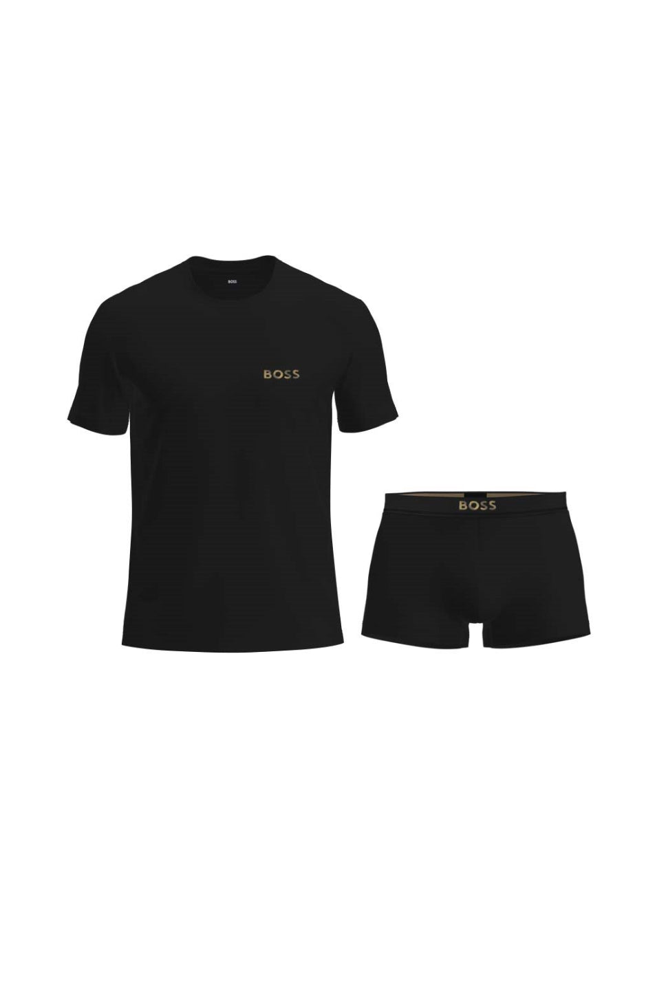 Boss Men's T-Shirt & Trunk Gift Set