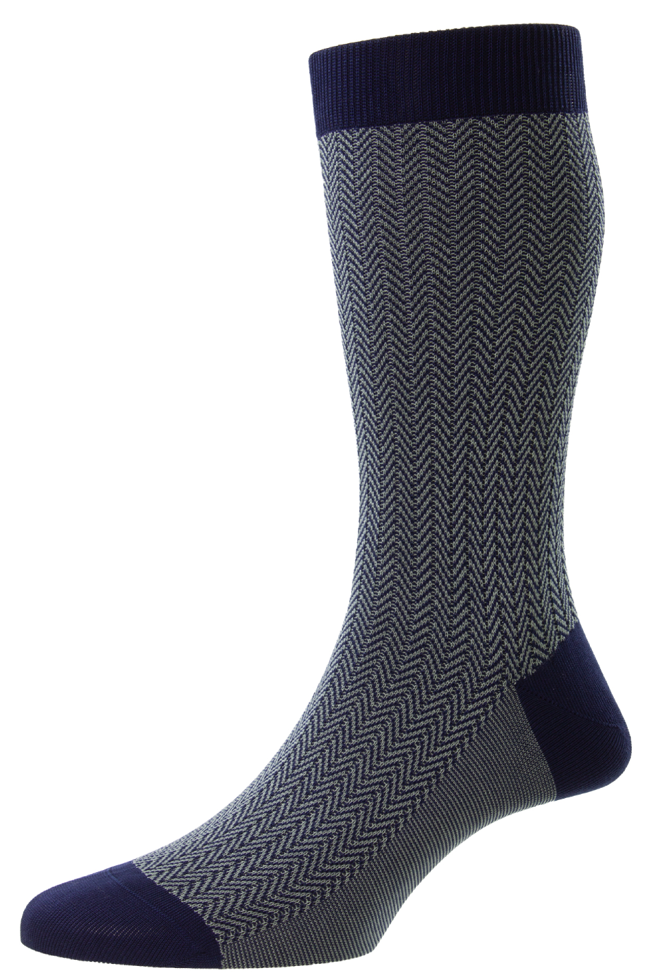 Pantherella Men's Fabian Herringbone Sock — Pants & Socks