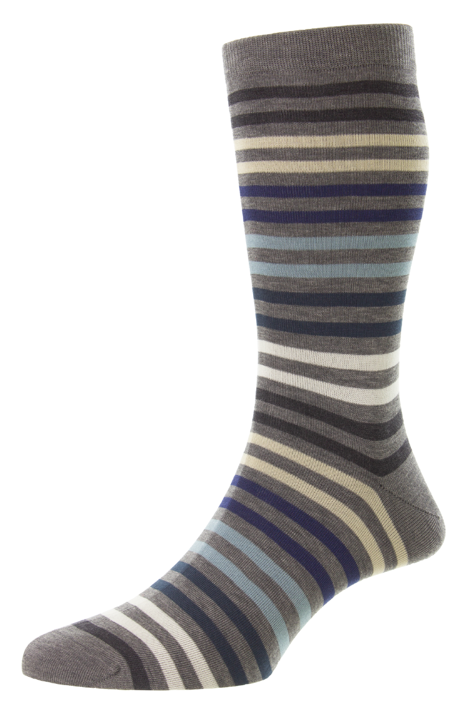 Pantherella Men's Kilburn Double Colour Block Sock