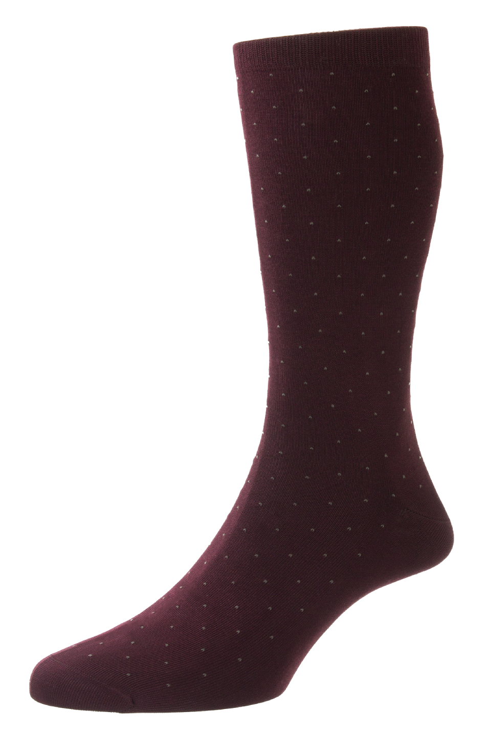 Pantherella Men's Gadsbury Pindot Sock