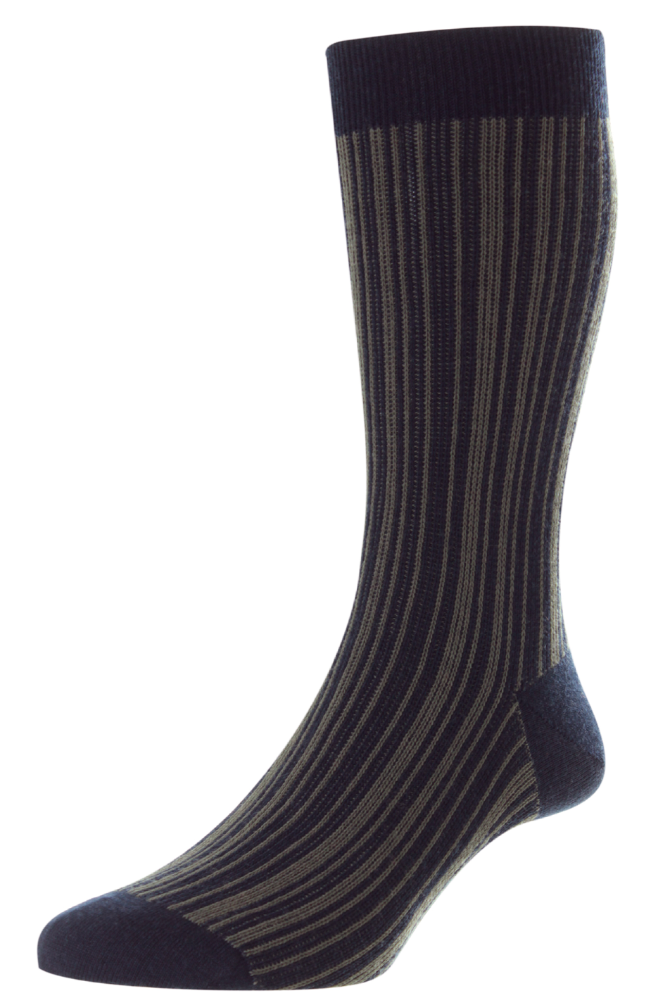 Pantherella Men's Marsden Vertical Stripe Sock
