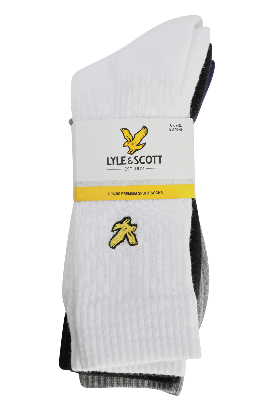 Lyle & Scott Camdyn 5 Pack Men's Sport Socks
