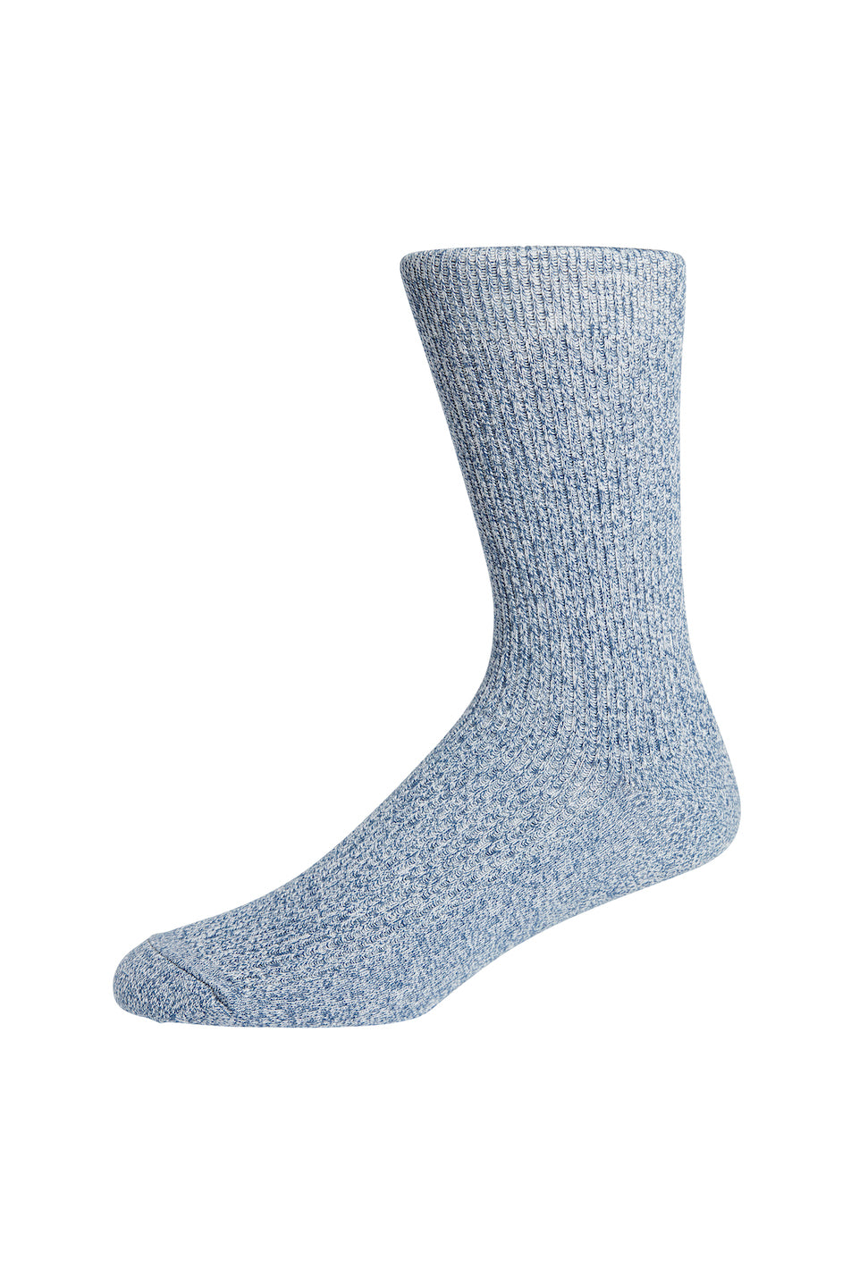 Democratique 2 Pack Men's Rib Melange Sock