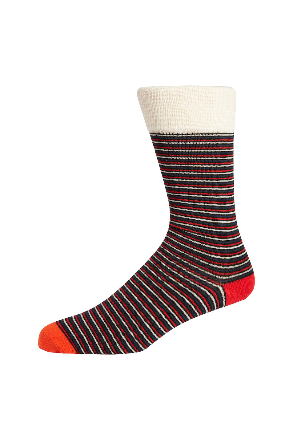 Democratique 2 Pack Men's Ultralight Stripe Sock