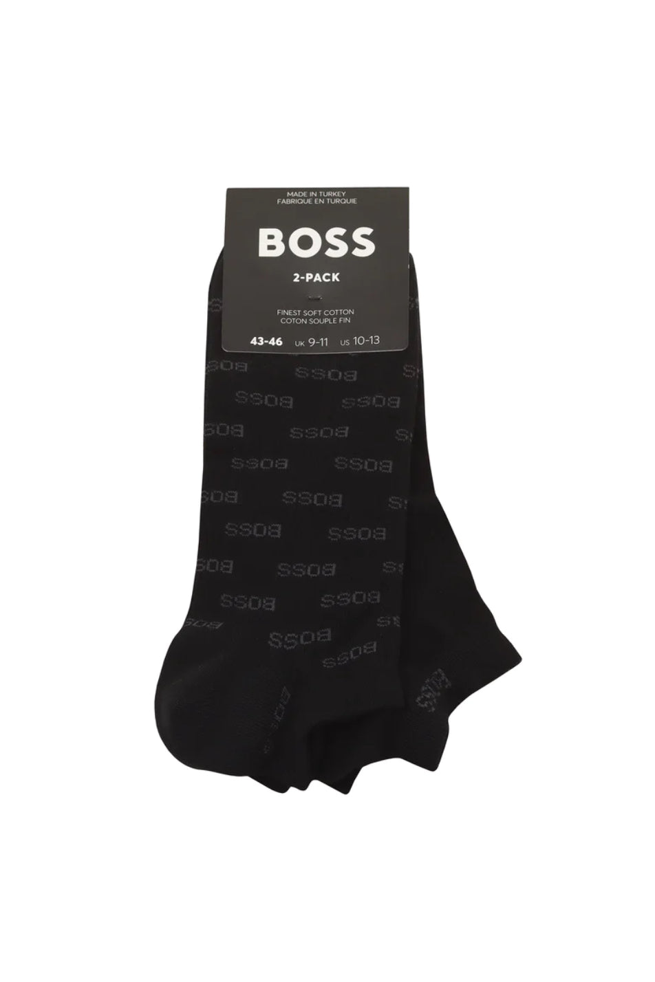 BOSS 2 Pack Men's Allover Sock