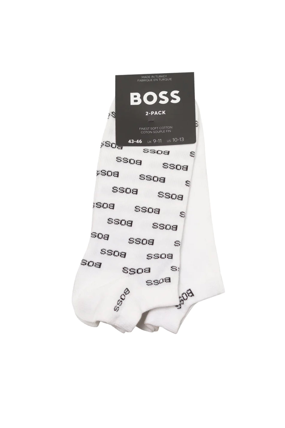BOSS 2 Pack Men's Allover Sock