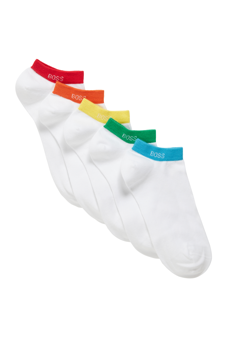 Boss 5 Pack Rainbow Pride Ankle sock