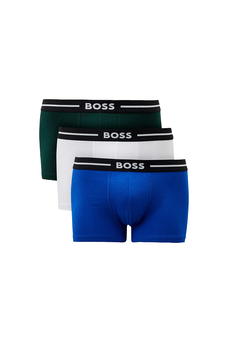 BOSS 3 Pack Men's Bold Trunk