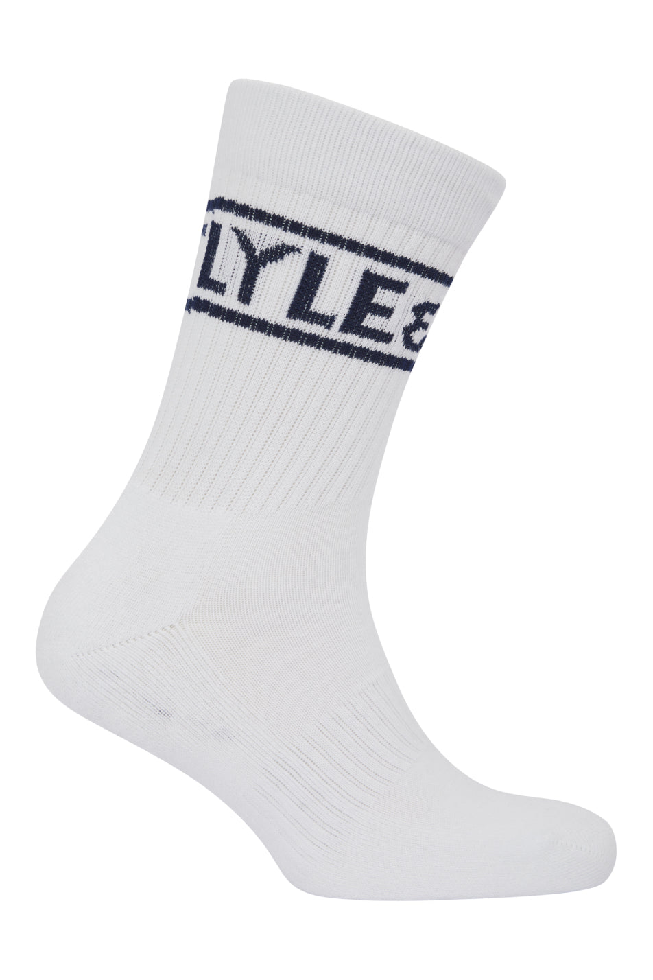Lyle & Scott 5 Pack Men's Ray Contrast Logo Tubular Sock