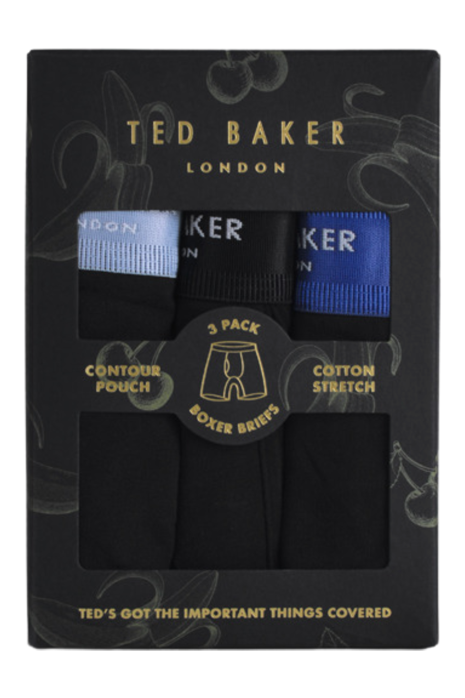 Ted Baker 3 Pack Men's Cotton Boxer Brief