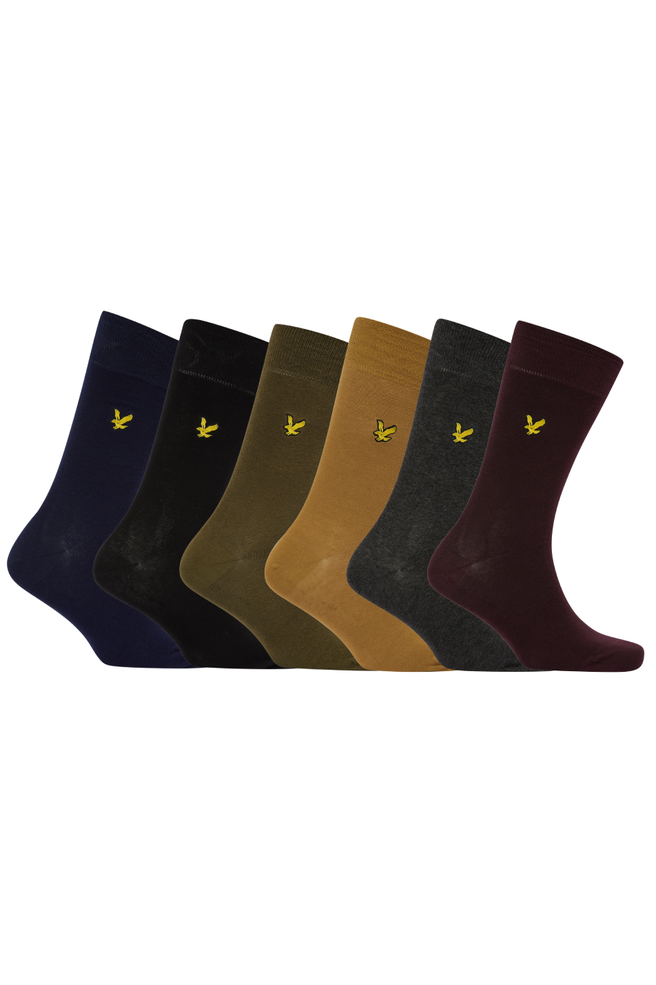 Lyle & Scott 5 Pack Men's Plain Sock