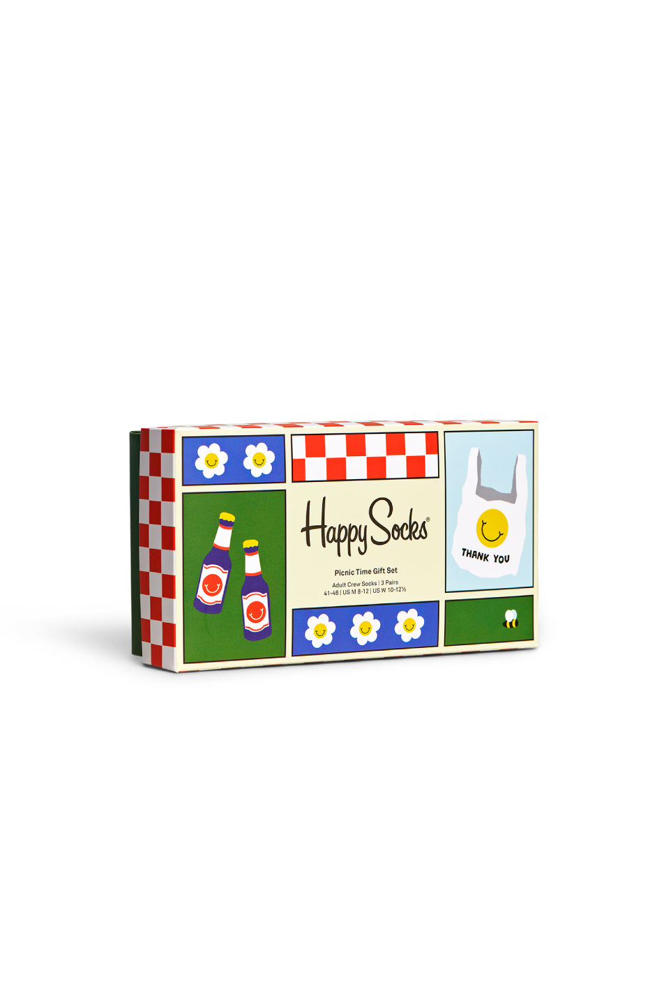 Happy Socks 3 Pack Picnic Time Socks Gift Set