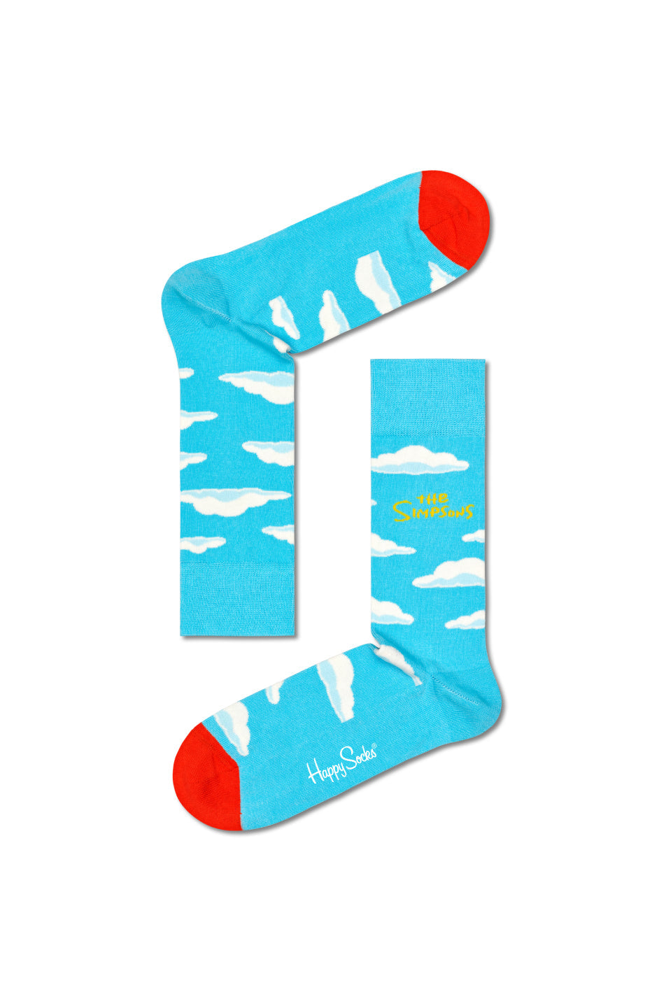 Happy Socks 4 Pack Simpsons Clouds In The Sky Gift Set