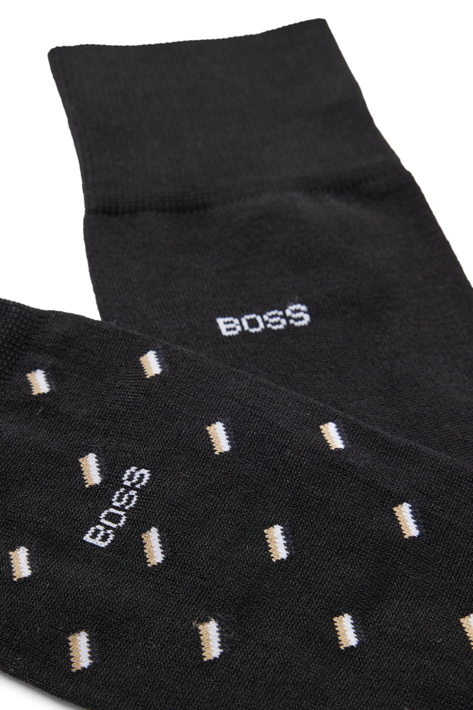 Boss 2 Pack Men's Minipattern Sock